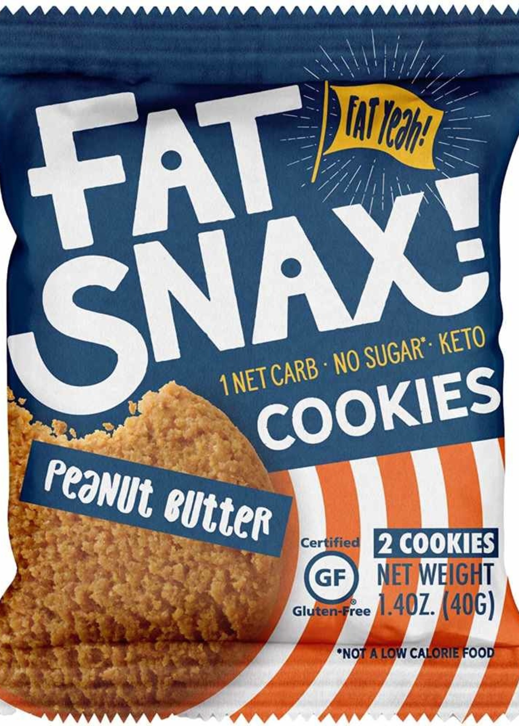 Biscuits beurre d'arachides 40g - Fat Snax