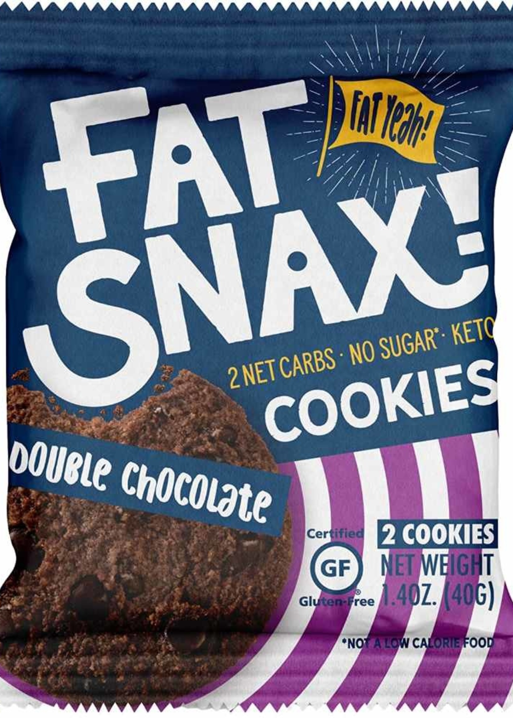 Biscuits chocolat 40g - Fat Snax