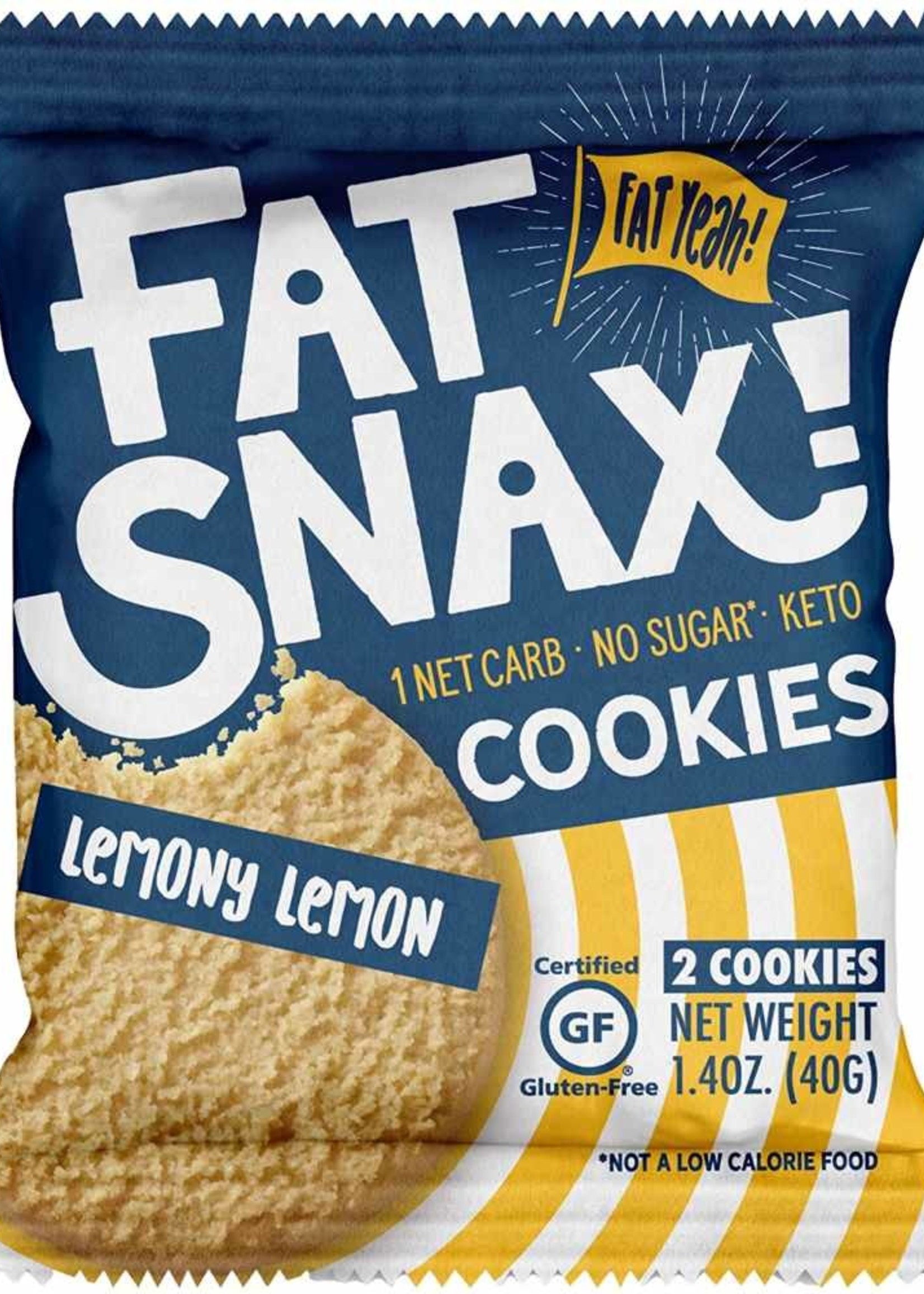 Biscuits citron 40g - Fat Snax
