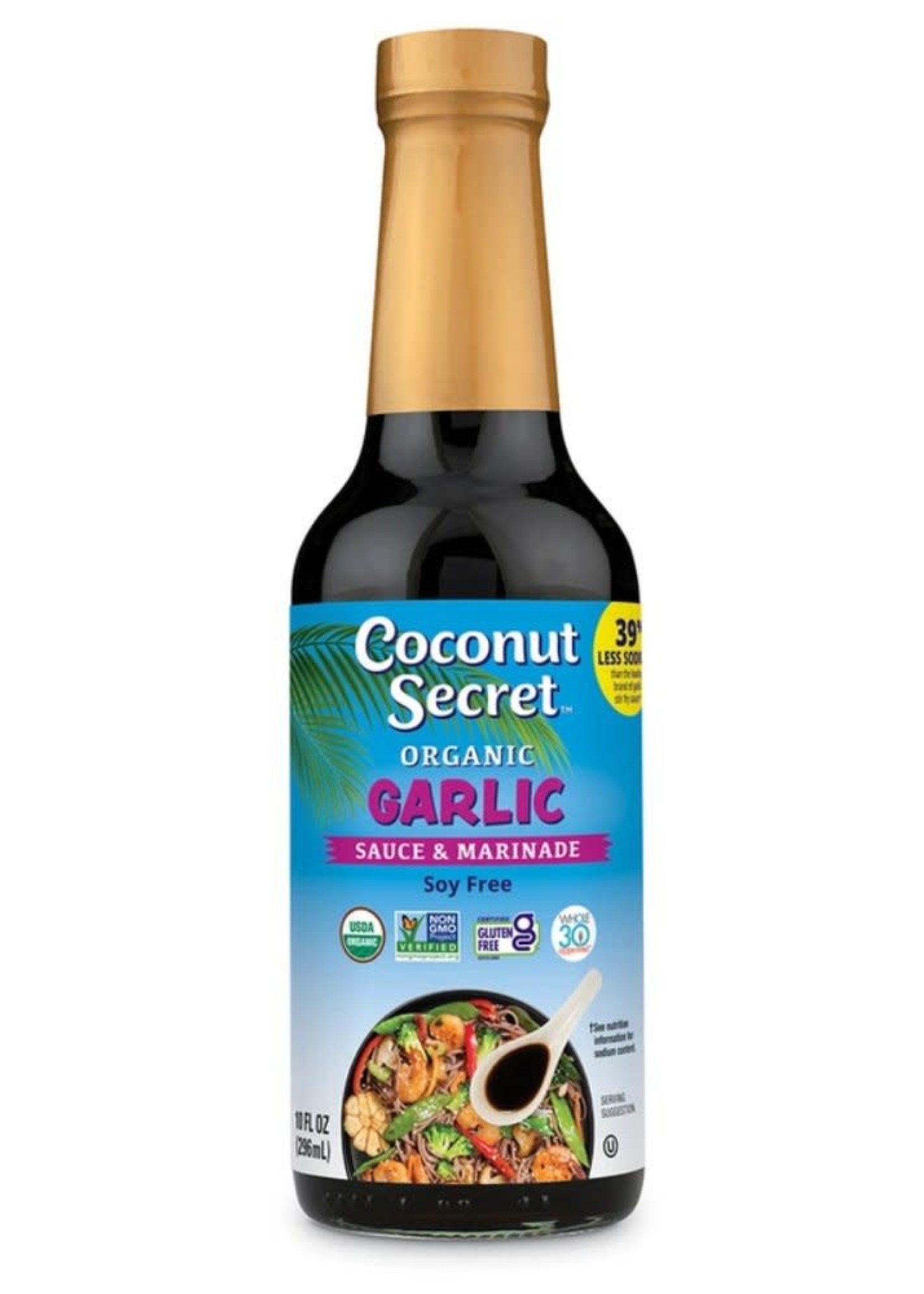 Sauce - Marinade Ail Bio 296ml - Coconut Secret