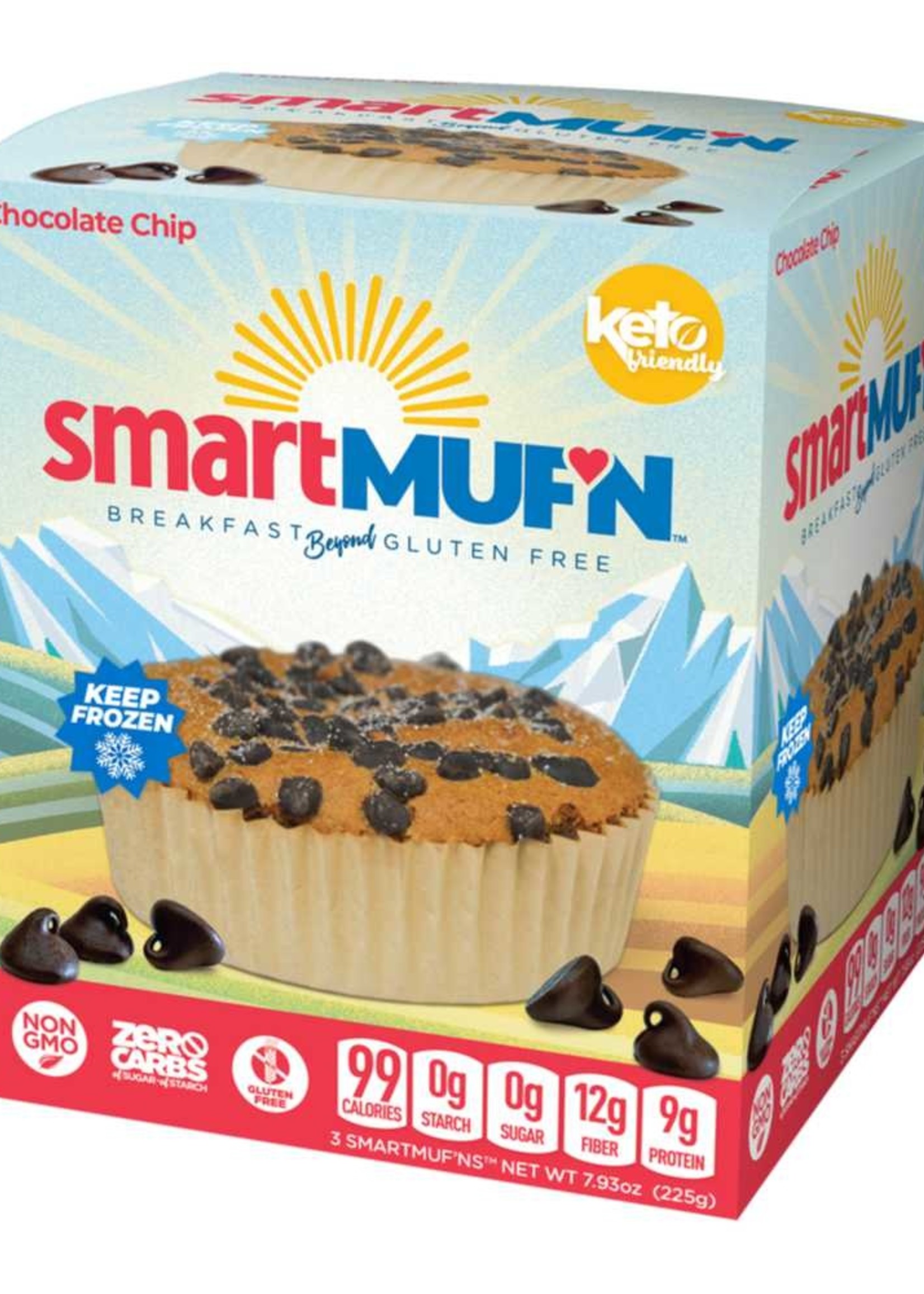Smart Baking Company Muffins Chocolat (3) 264g - SmartMuf'n