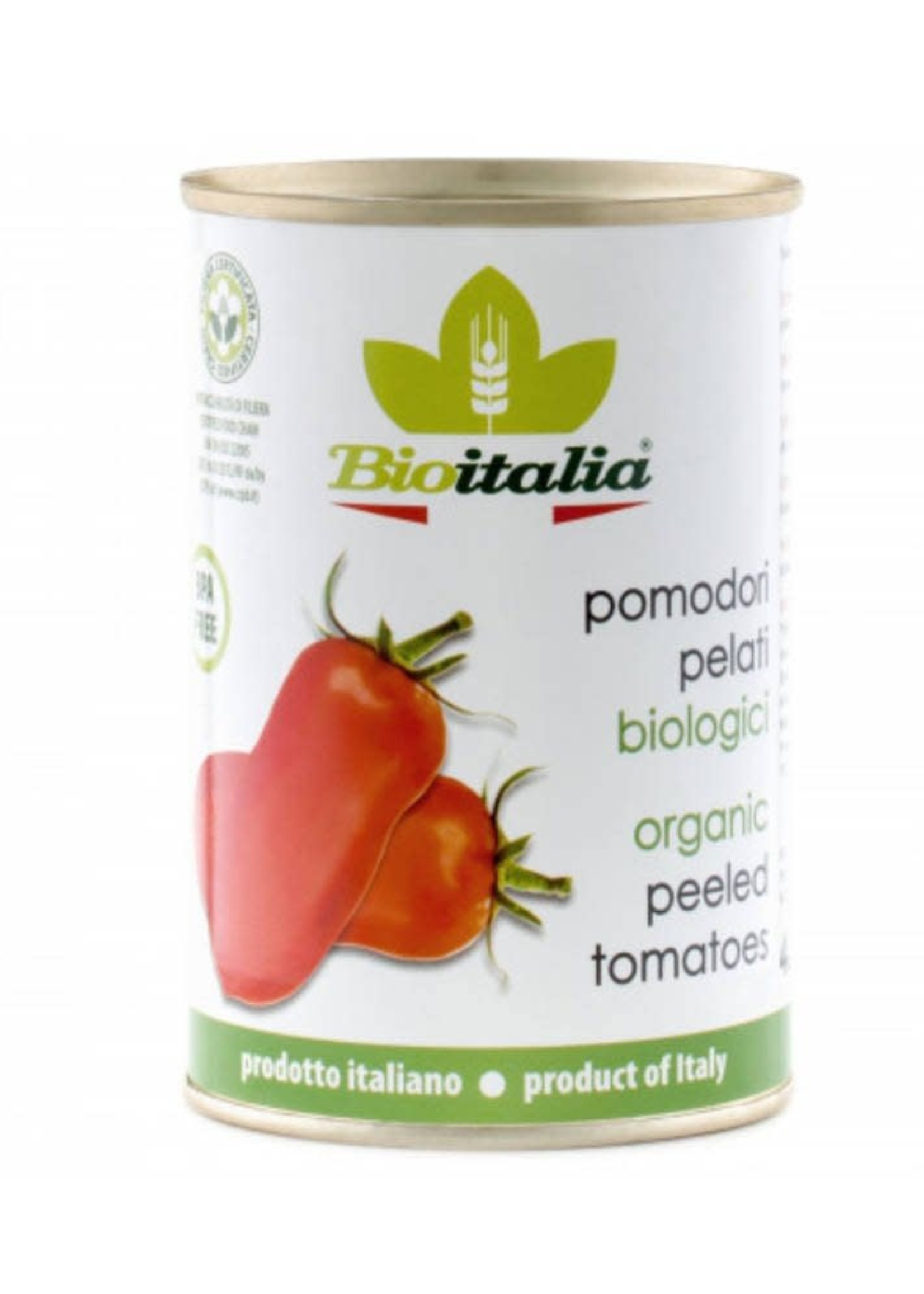 Tomates pelées bio 398ml - Bioitalia