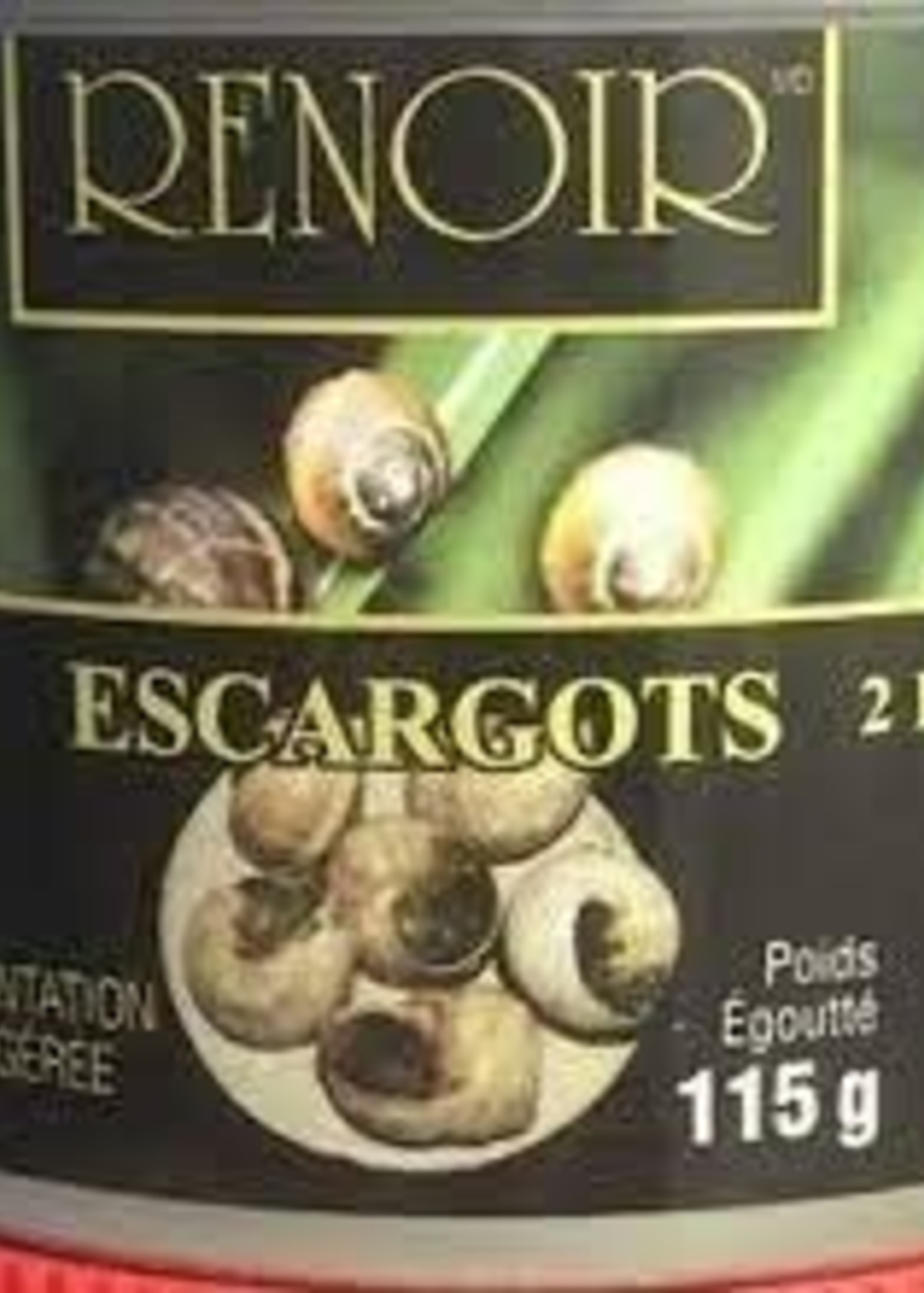 Renoir Escargots très gros 115g - Renoir