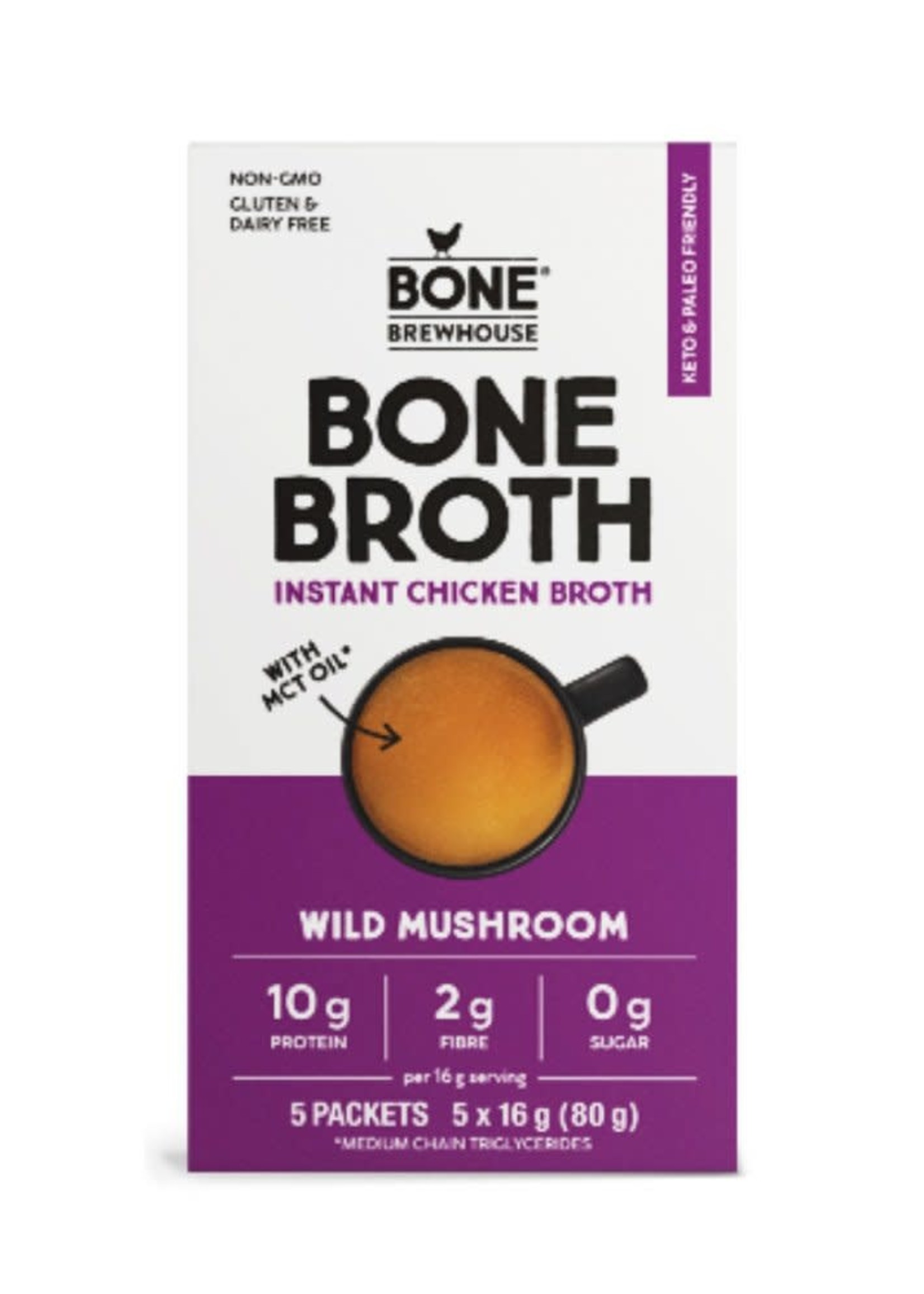 Bone Brewhouse Bouillons d'os en sachets 5x16g (plusieurs saveurs) - Bone Brewhouse