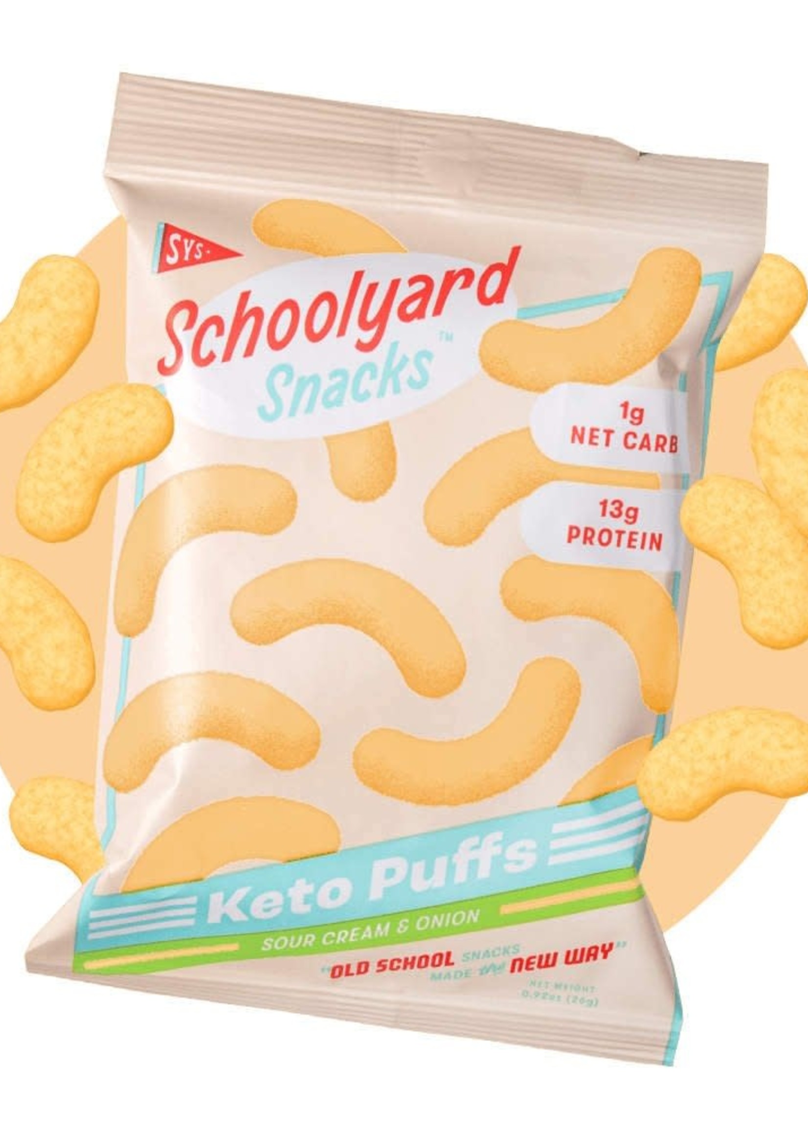 Schoolyard Snacks Croustilles au fromage 26g - Schoolyard Snacks