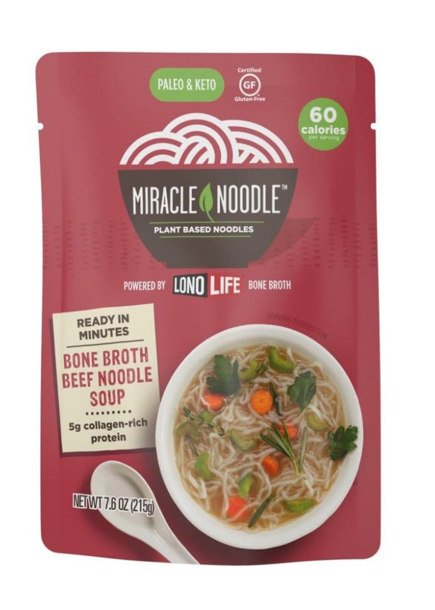 Miracle Noodle Soupe repas de nouilles de konjac - Miracle noodle