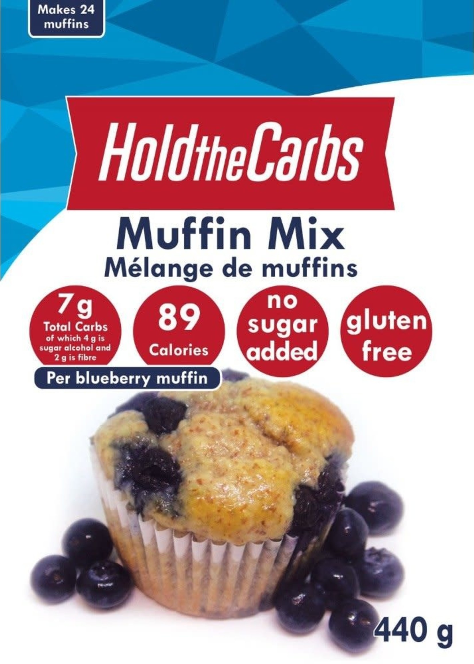 Hold The Carbs Mélanges à muffins - Hold the Carbs