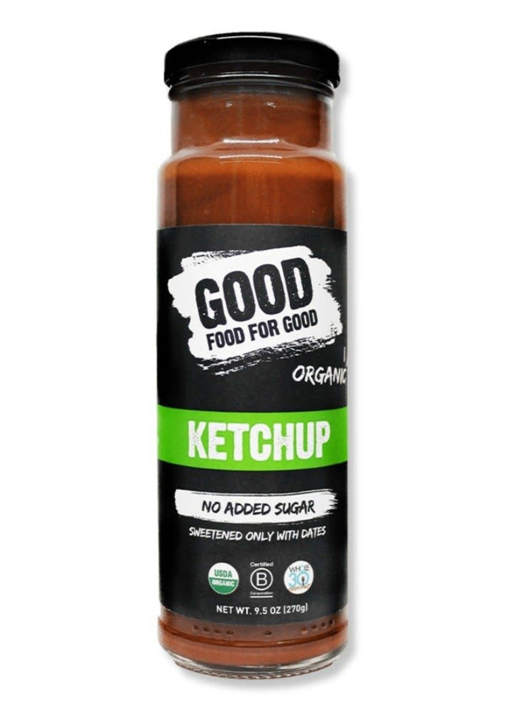 Good Food For Good Ketchups 250ml (2 saveurs) - Good Food For Good