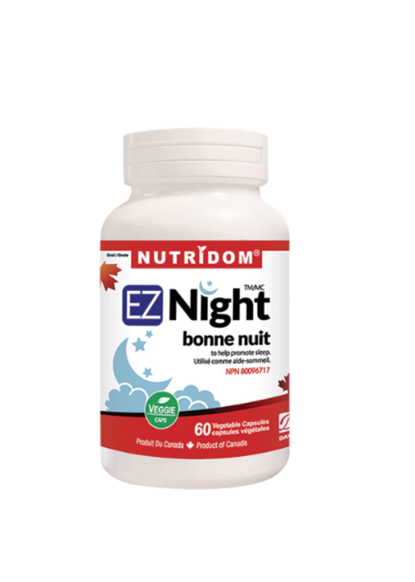 Nutridom EZ Bonne nuit (60 capsules) - Nutridom