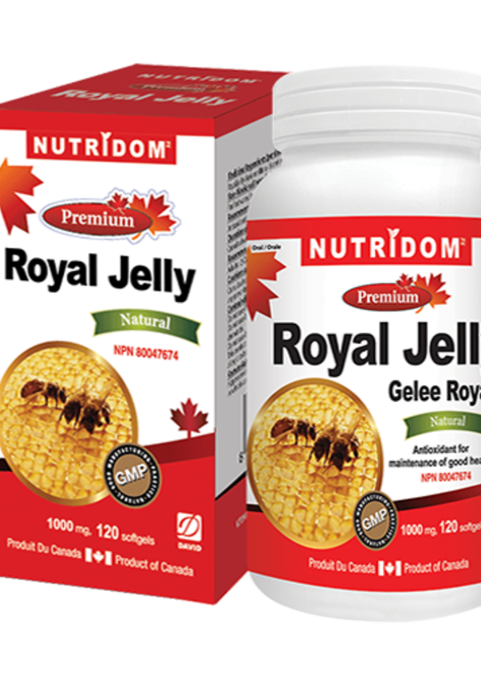 Nutridom Gelée Royale ( 120 gélules) - Nutridom