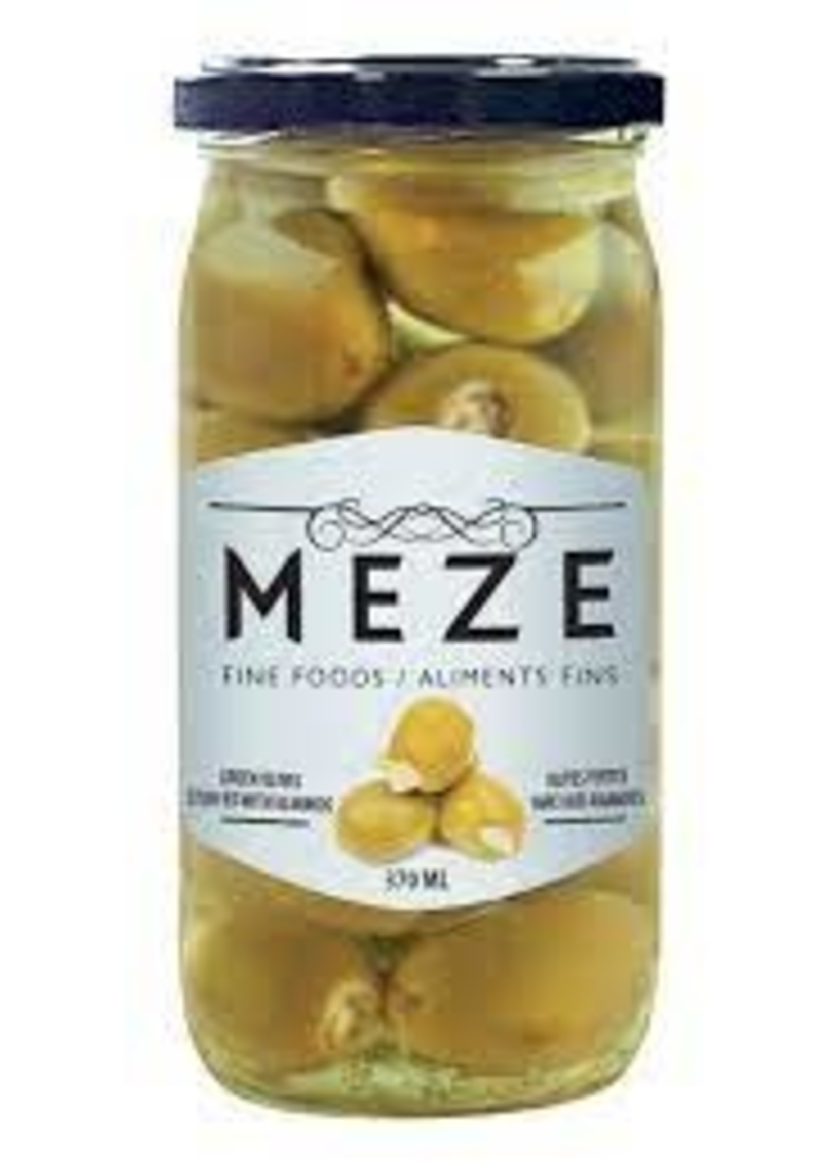 Meze Olives vertes farcie aux amandes 375ml - MEZE