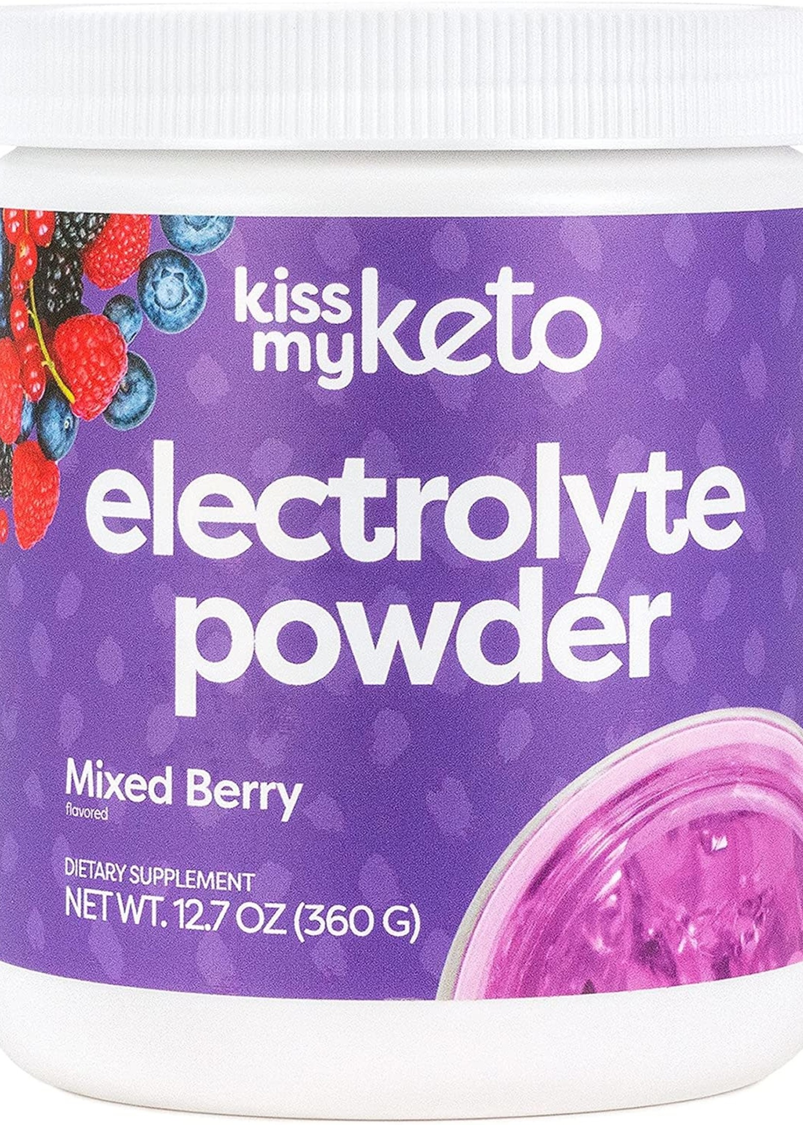 Kiss my keto Électrolytes (fruits des champs) 360g - Kiss my keto