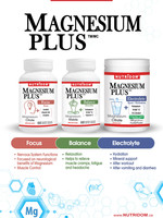 Nutridom Magnesium plus Focus (bouteille + 60 caps) - Nutridom