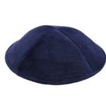 Coolkippahs Corduroy Navy with Clips