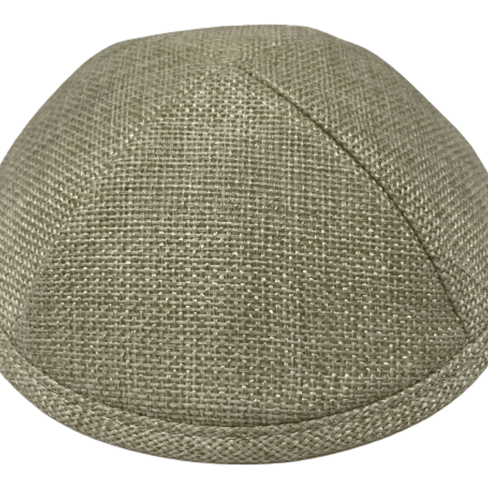 Coolkippahs Burlap Cream with Trim