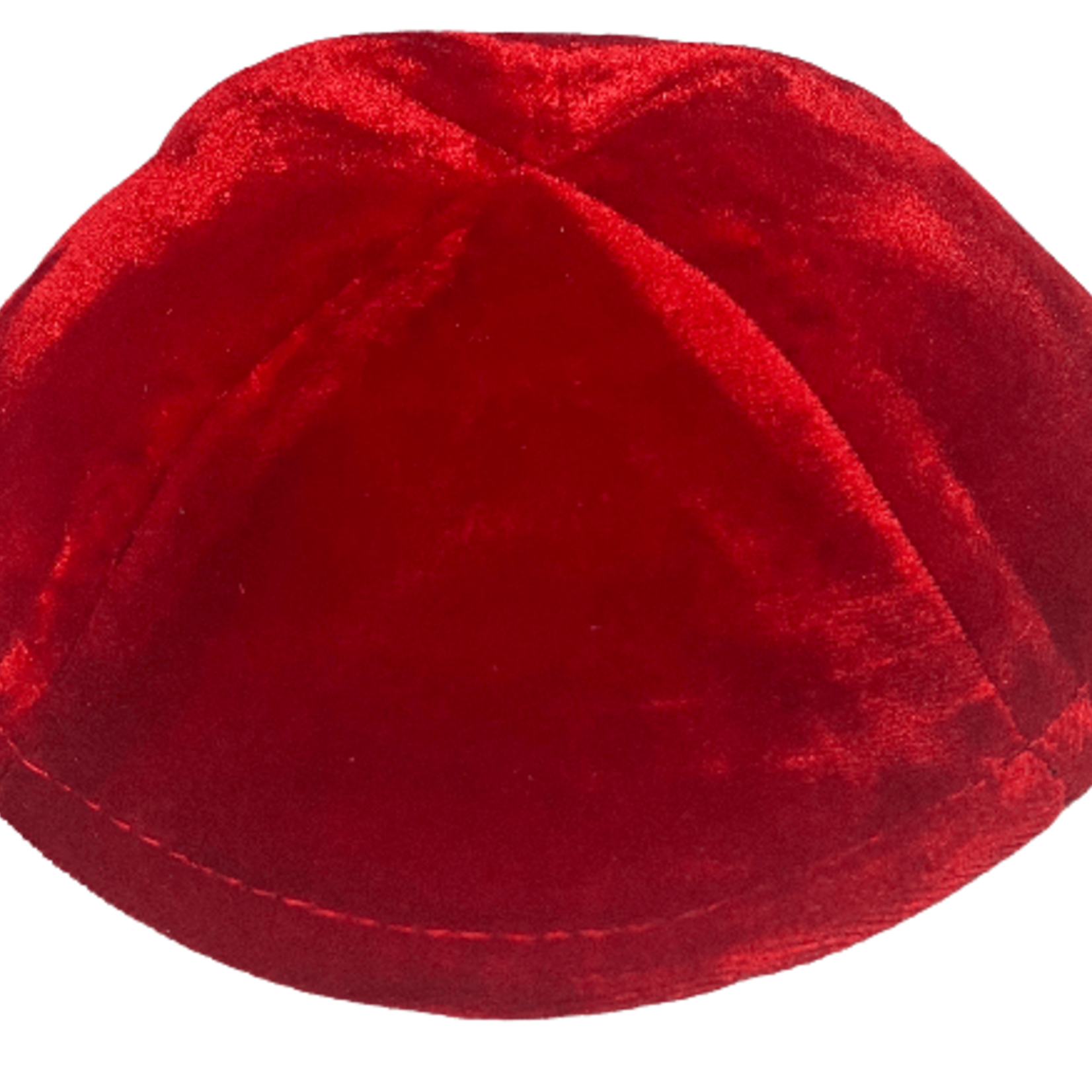 Coolkippahs Crushed Velvet Orange with Clips