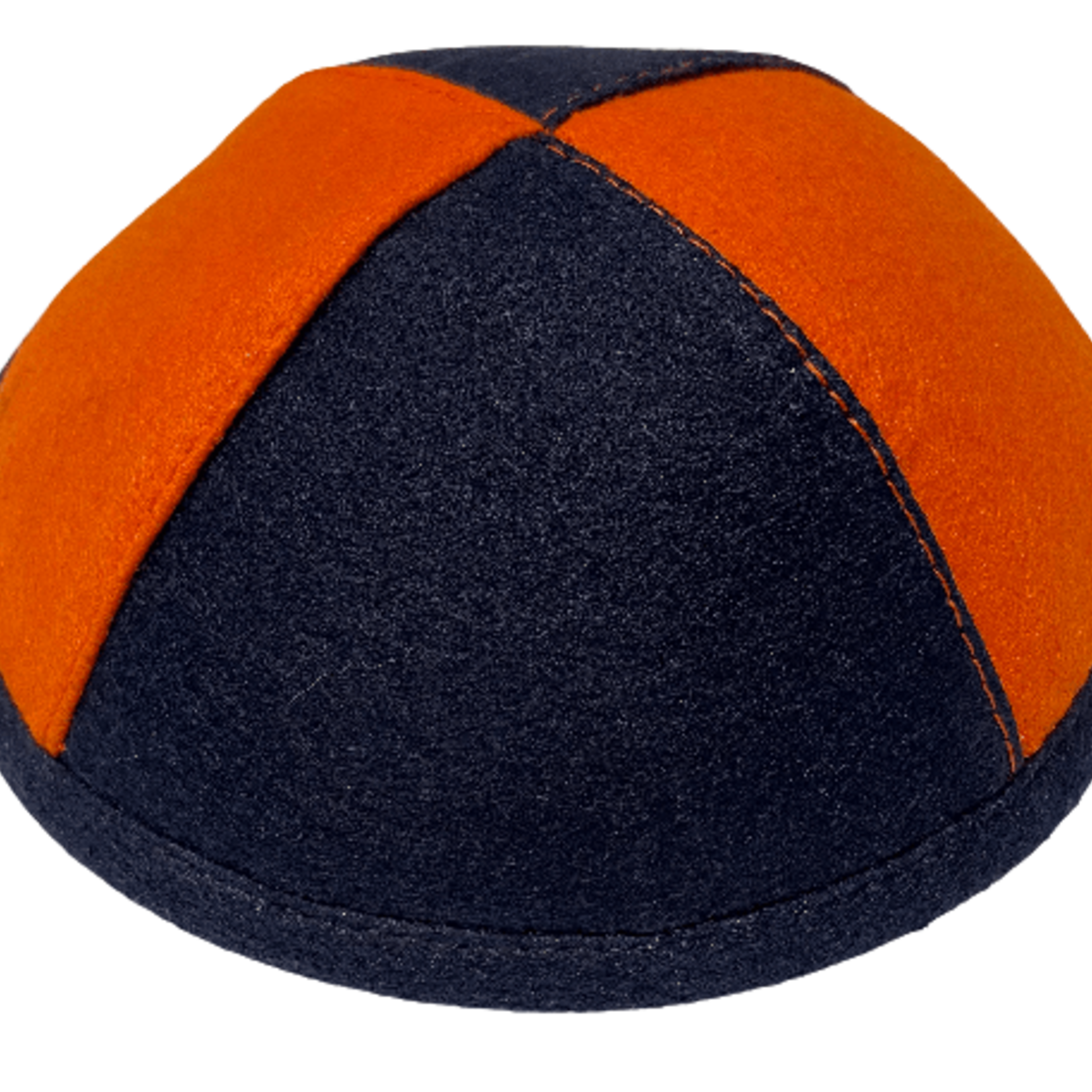 Coolkippahs Felt Navy/Orange