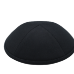 Coolkippahs Cotton Twill Black with Clips