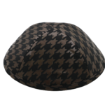 Coolkippahs Houndstooth Brown