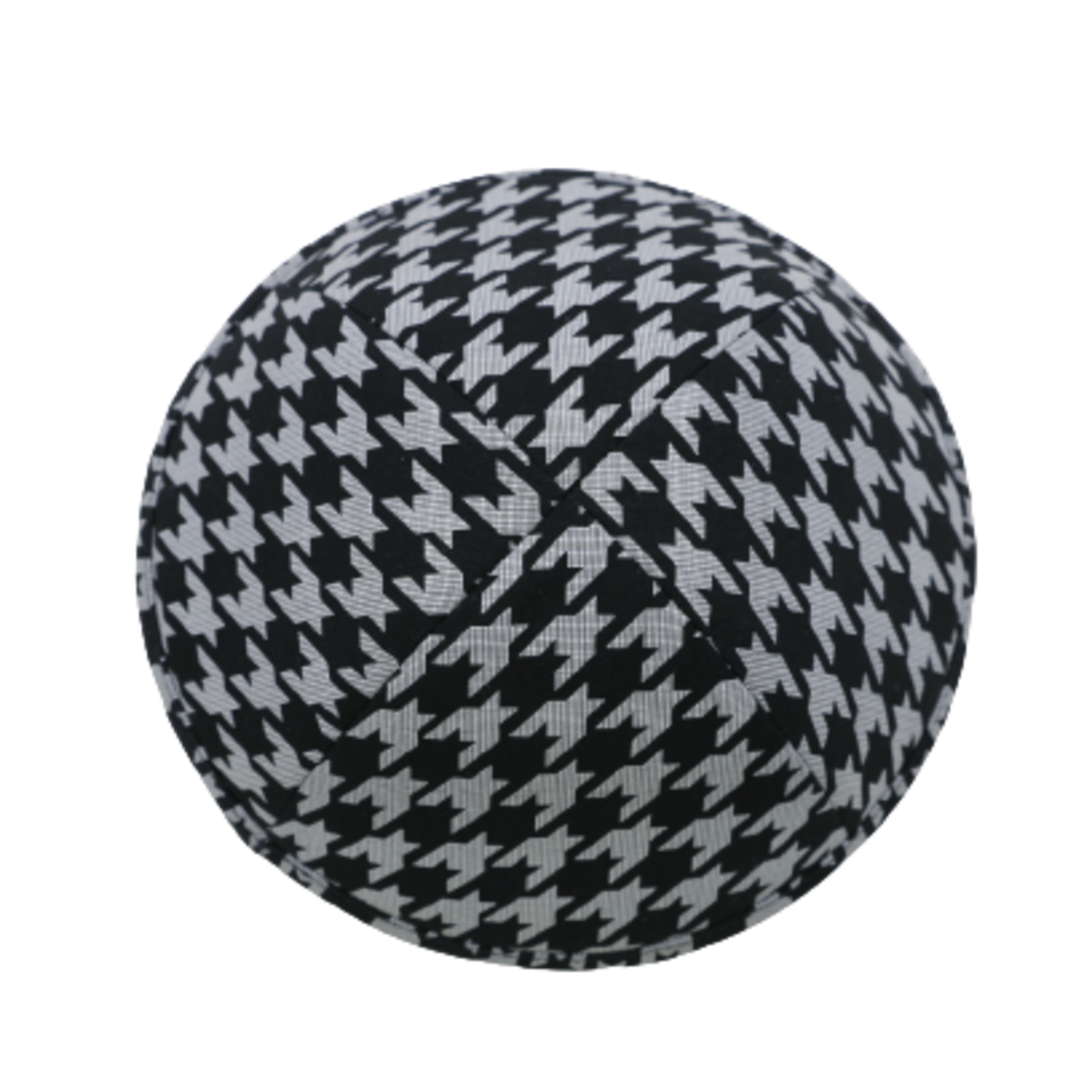 Coolkippahs Houndstooth Black/Silver with clips