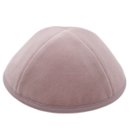 Coolkippahs Velvet Pink with clips