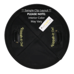 Coolkippahs Chalkboard with clips