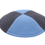 Coolkippahs Dri Fit Lt Blue/Grey with Clips
