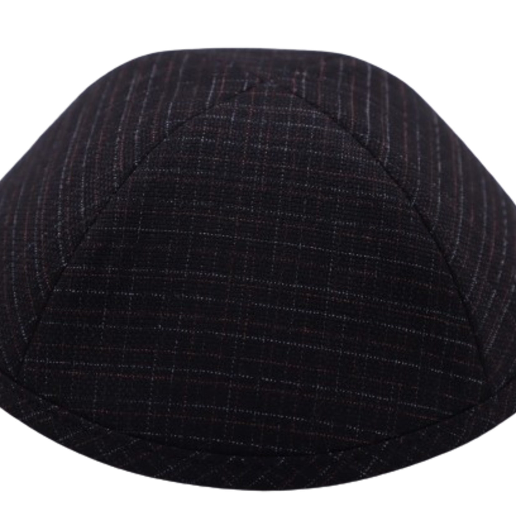 Coolkippahs Suit Black- Burgundy/White Lines with Clips