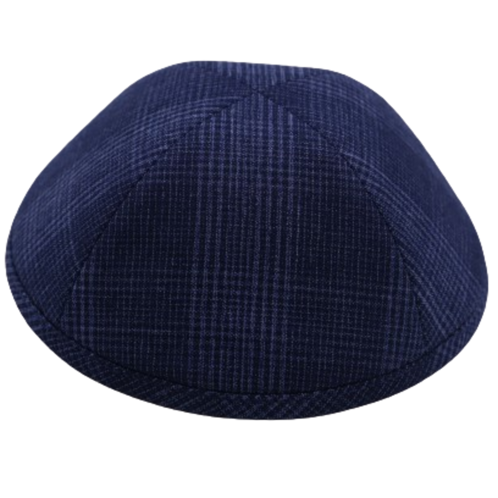 Coolkippahs Suit Navy Check with Clips
