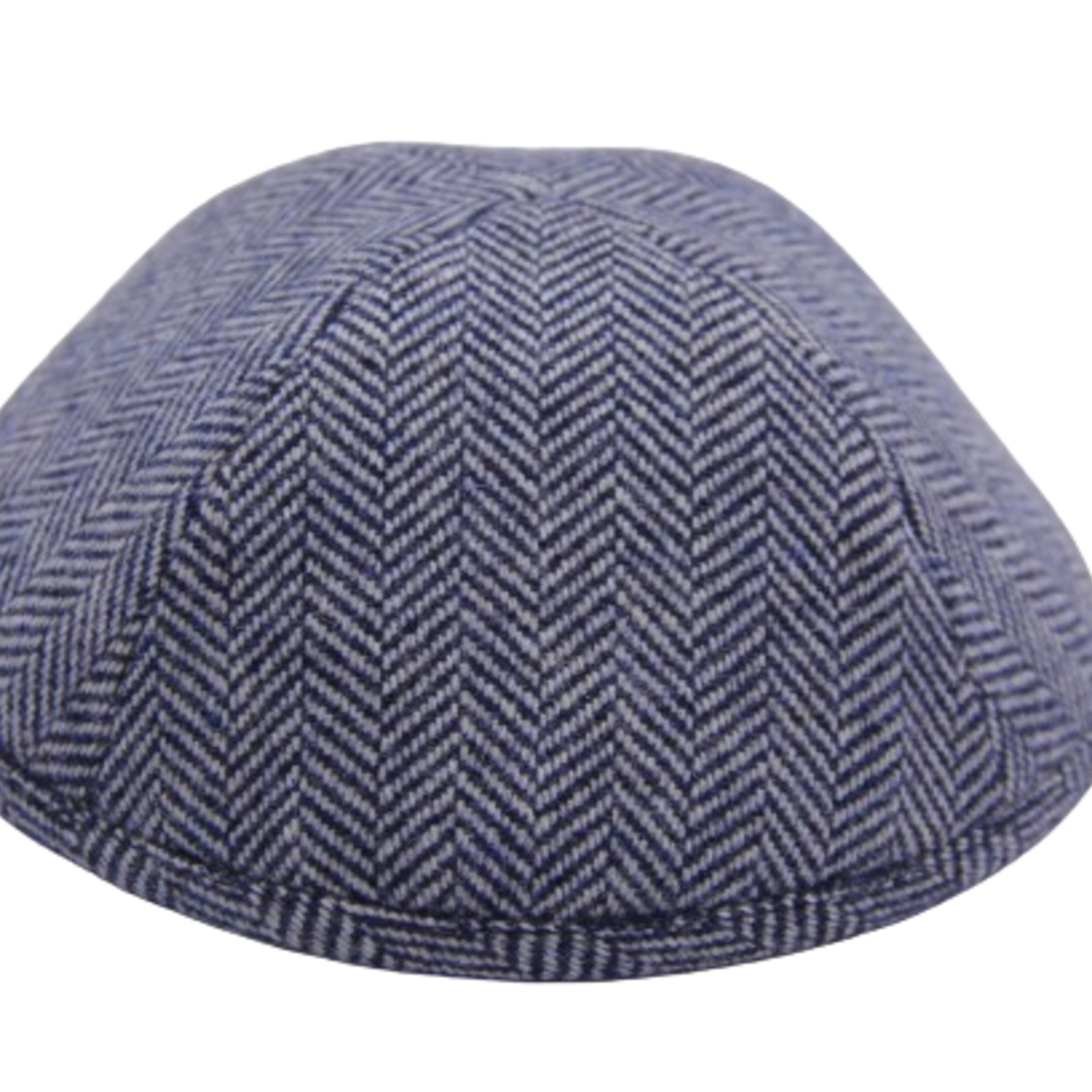 Coolkippahs Navy Herringbone with Clips
