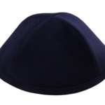 Coolkippahs Corduroy Navy with Clips (with trim)