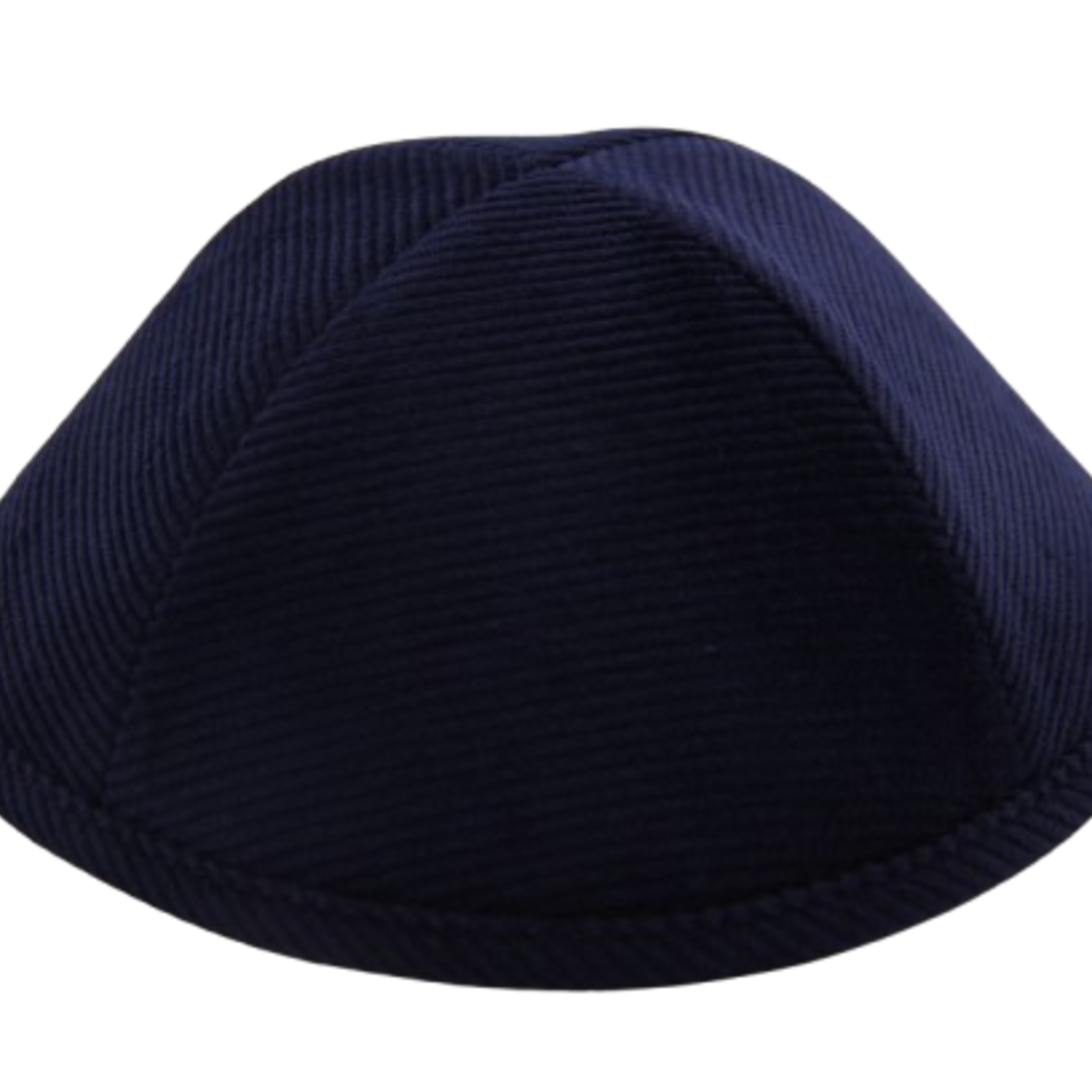 Coolkippahs Corduroy Navy with Clips (with trim)