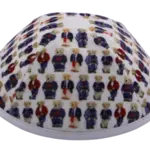 Coolkippahs Velvet Polo  with Clips