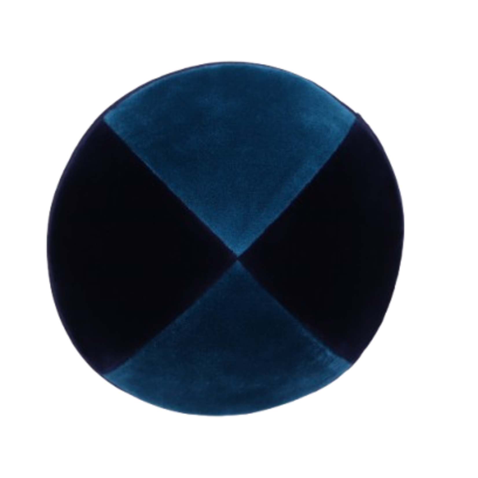 Coolkippahs Velvet Teal + Navy