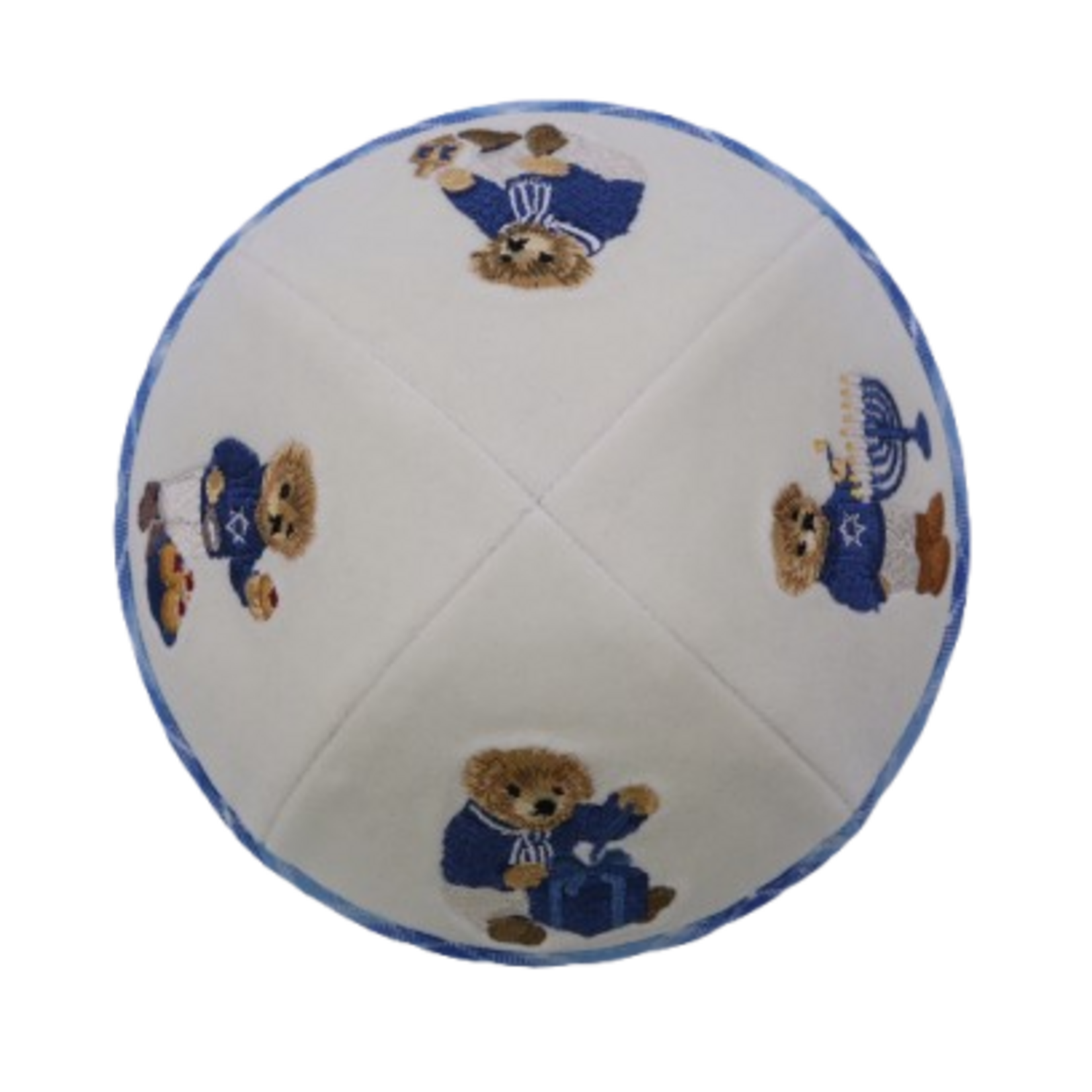 Coolkippahs Velvet Happy Chanukah! with Clips