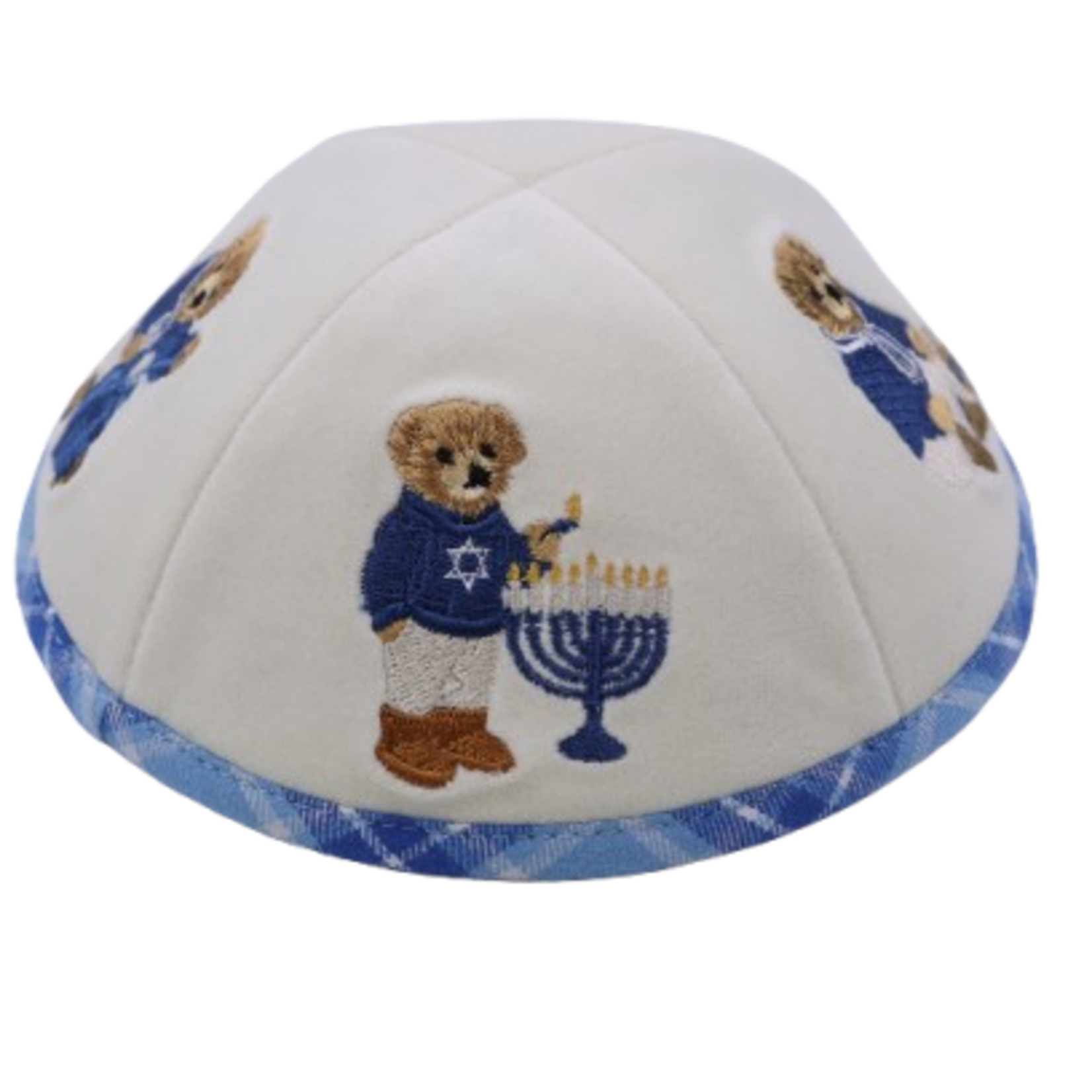 Coolkippahs Velvet Happy Chanukah! with Clips