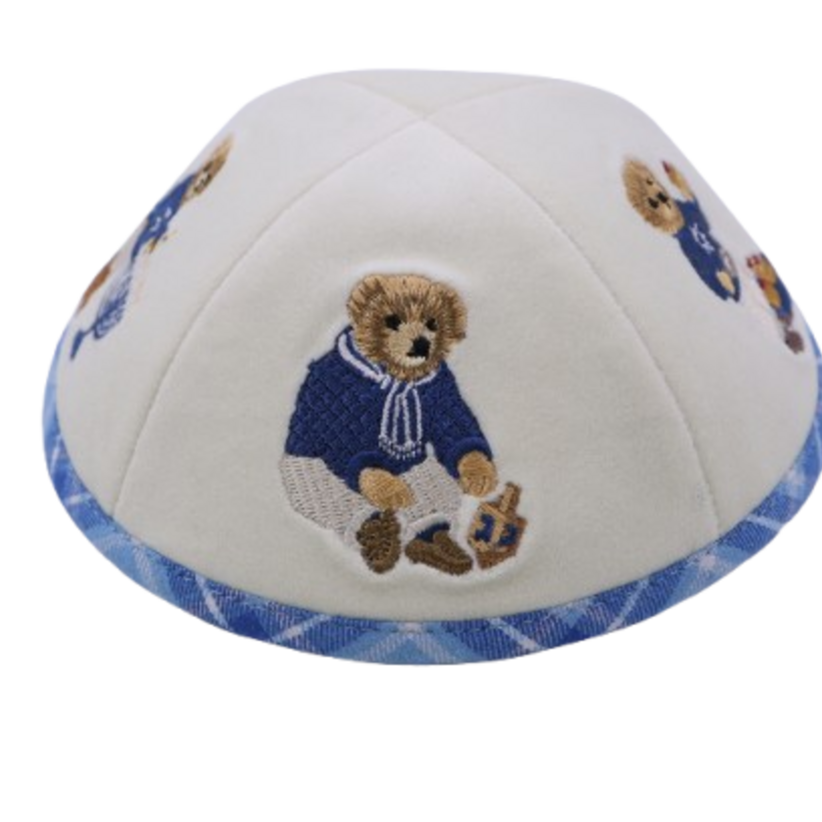 Coolkippahs Velvet Happy Chanukah! with Clips
