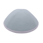 Coolkippahs Linen Mint- White Trim with clips