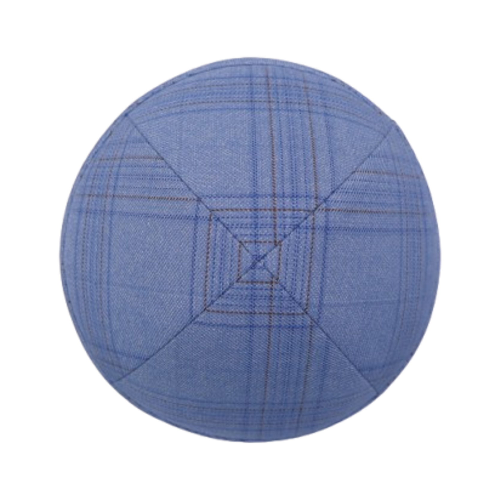 Coolkippahs Suit Sky Blue-Mocha Plaid