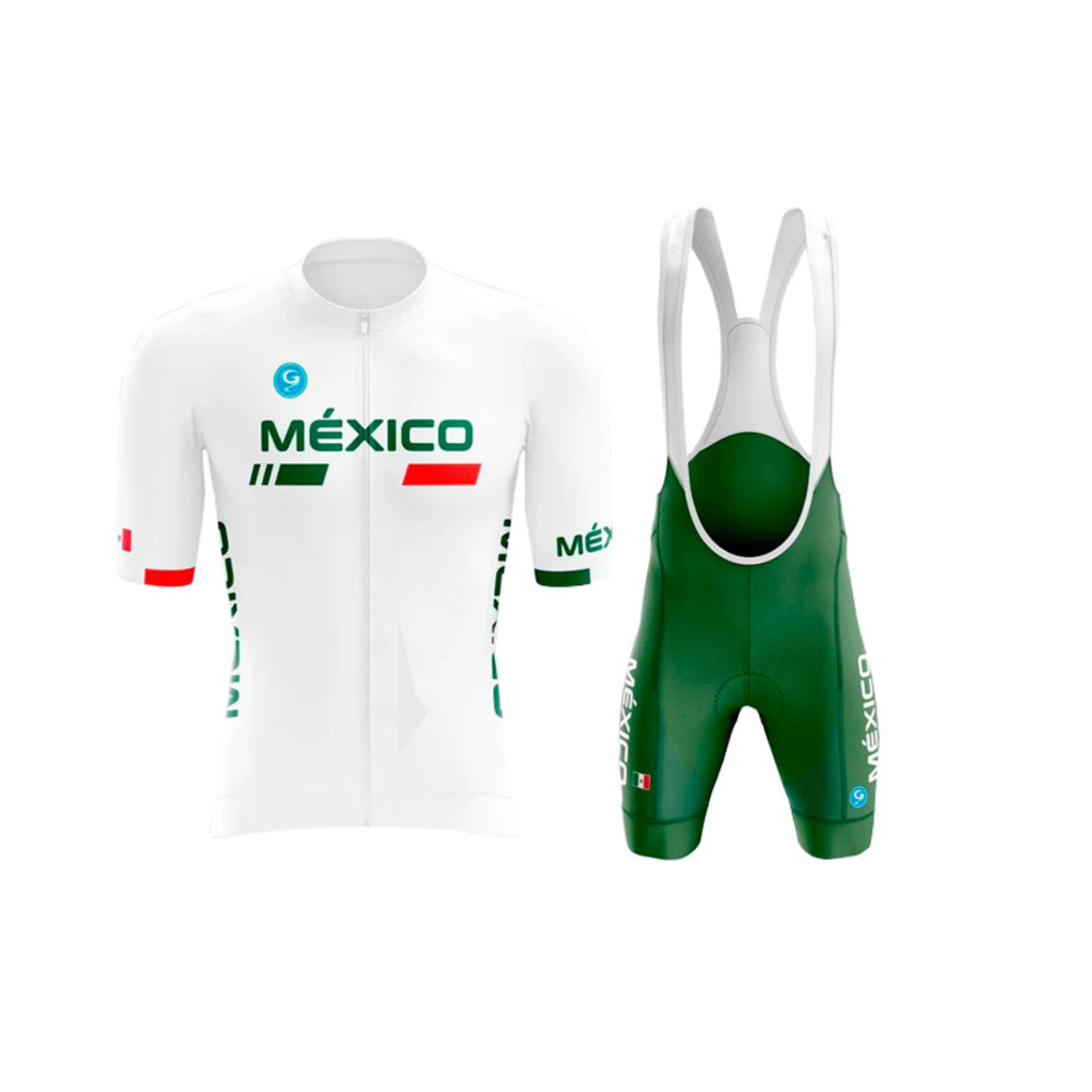 Geovanny México Short Bib/Jersey Alpinist Hombre