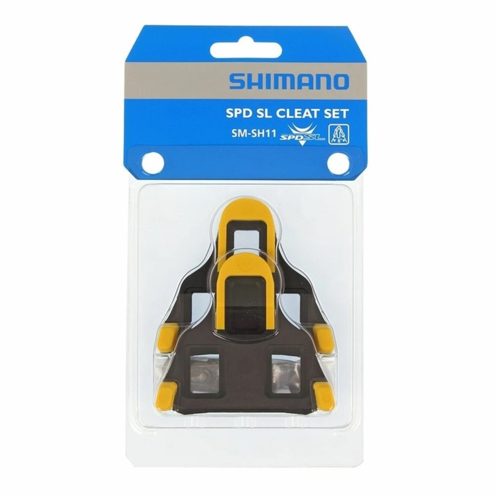 Shimano Juego de calas Shimano Durace SM-SH11 Amarilla 6°