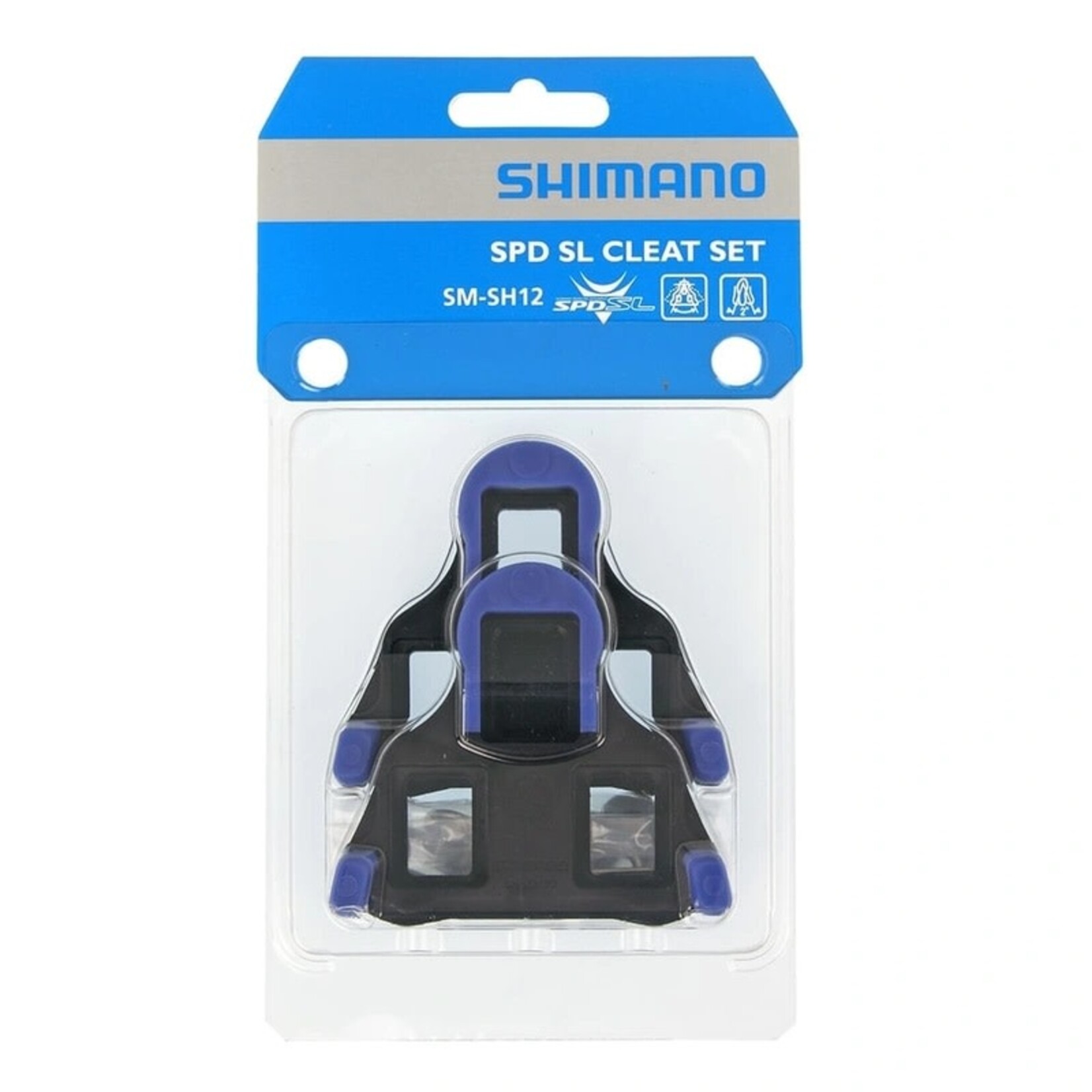 Shimano Juego de calas Shimano Durace SM-SH12 Azul 2°