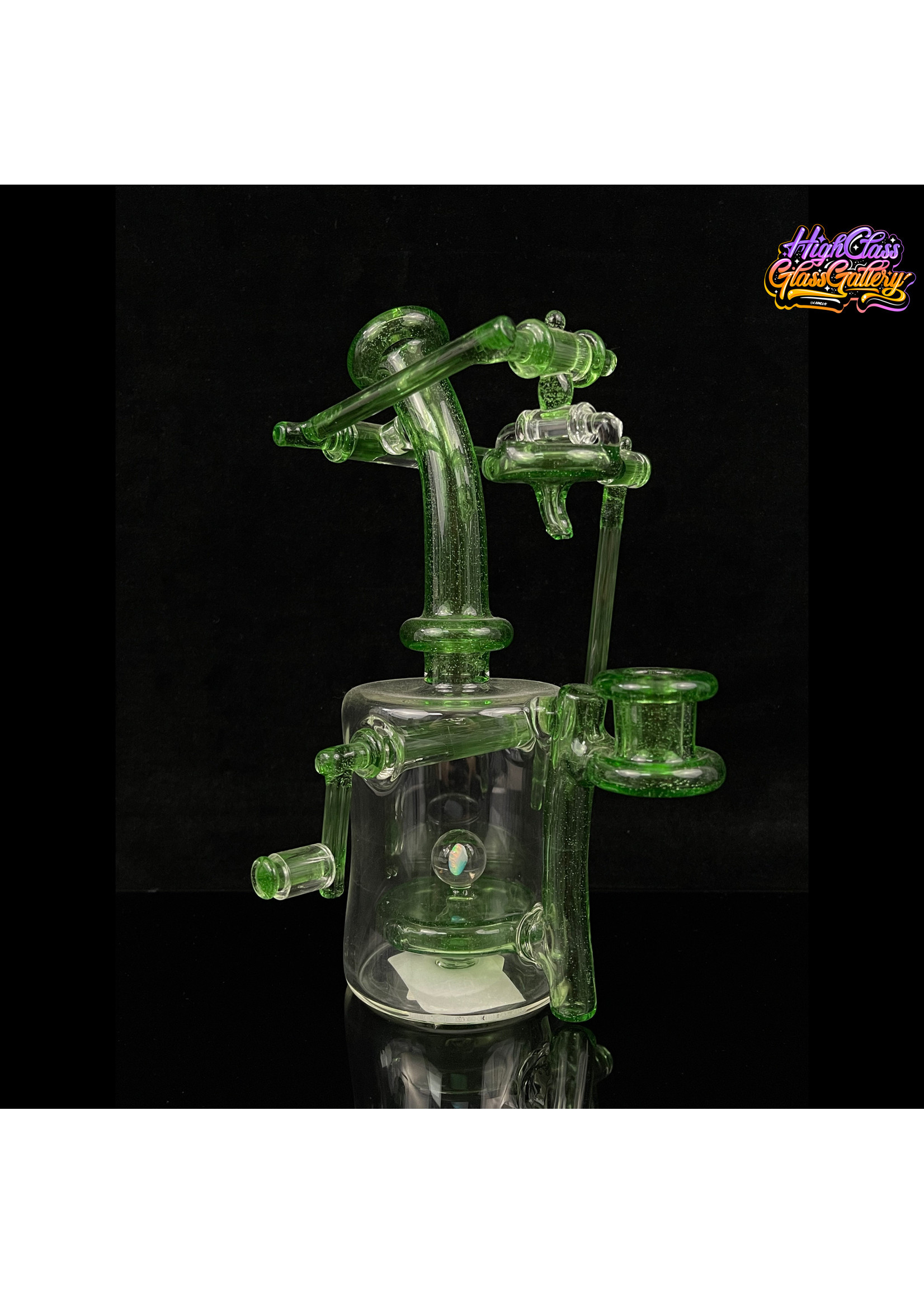 Artist Gearhead Crank Cap Green