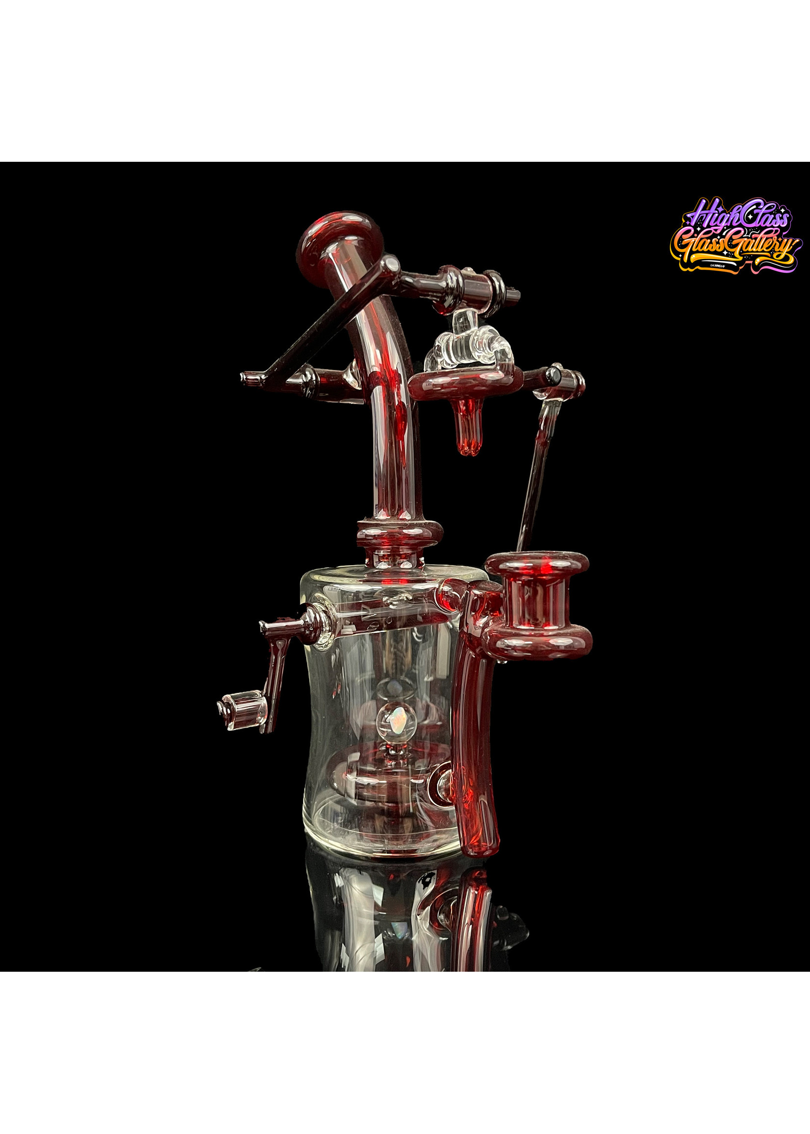 Artist Gearhead Crank Cap Red