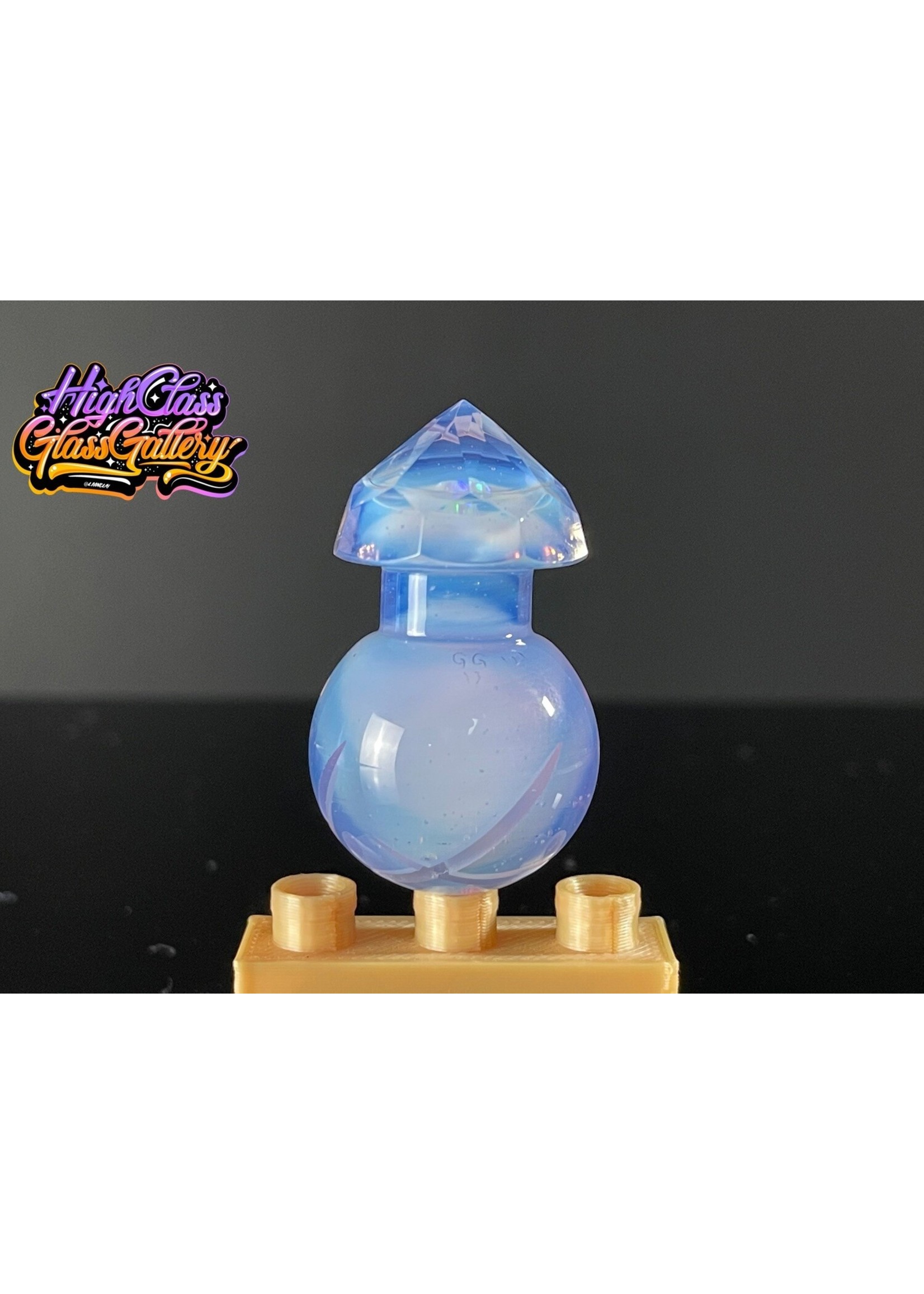 Artist Grateful Dad Faceted Spinner Marble