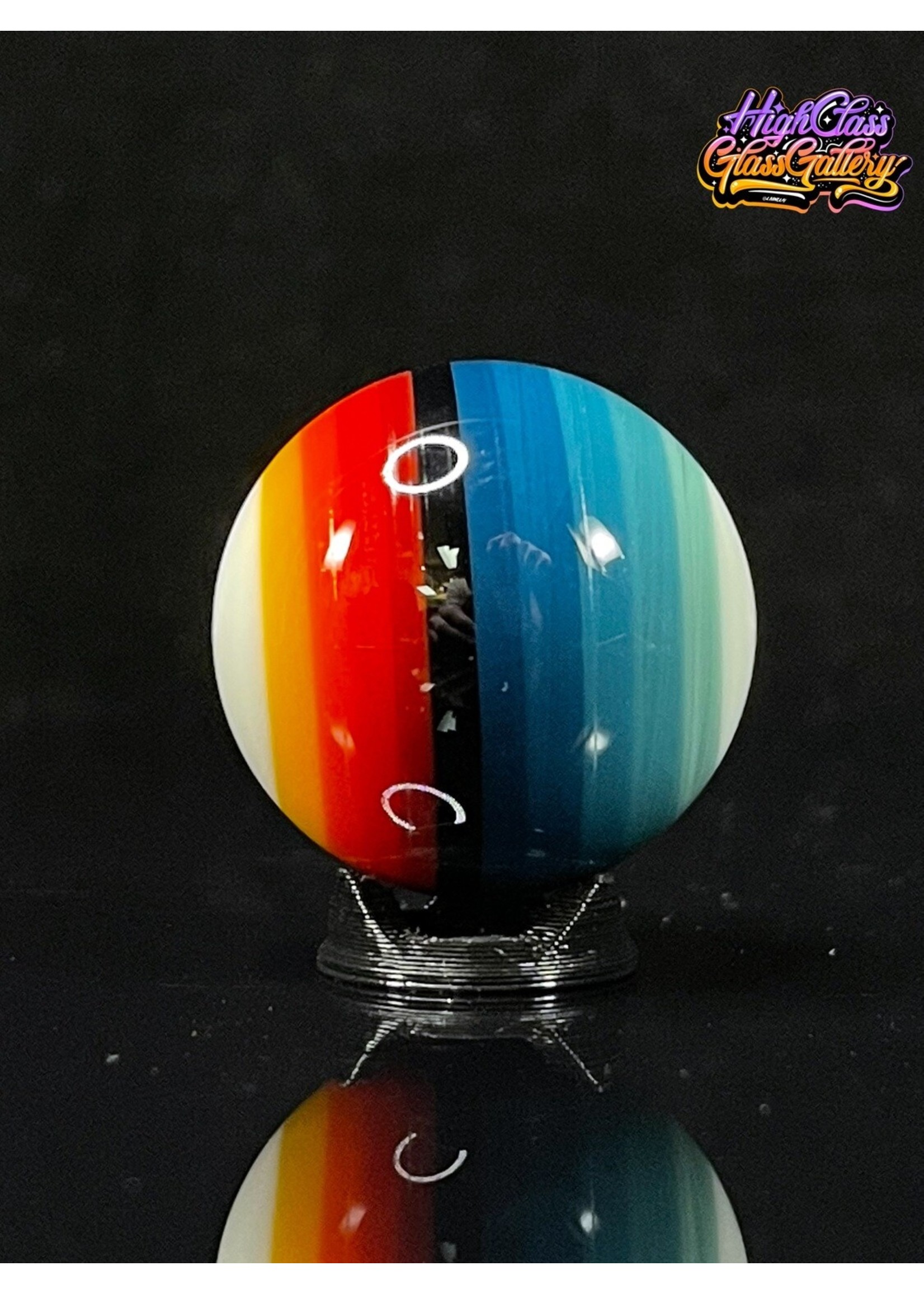 Artist Preston Hanna Marbles