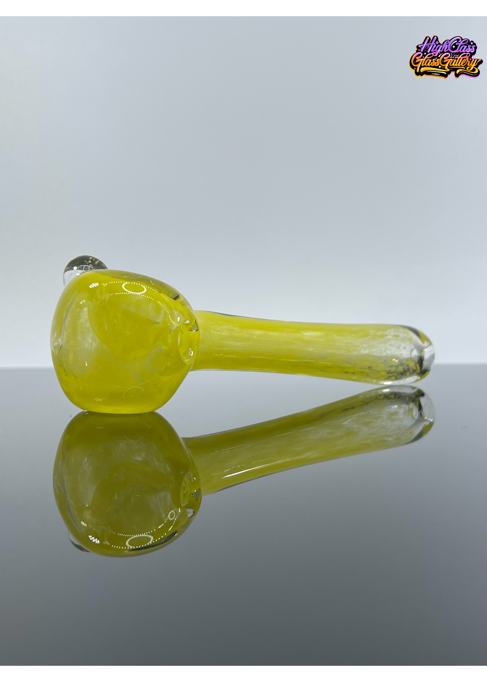 Artist Galleon Glass Frit Spoon