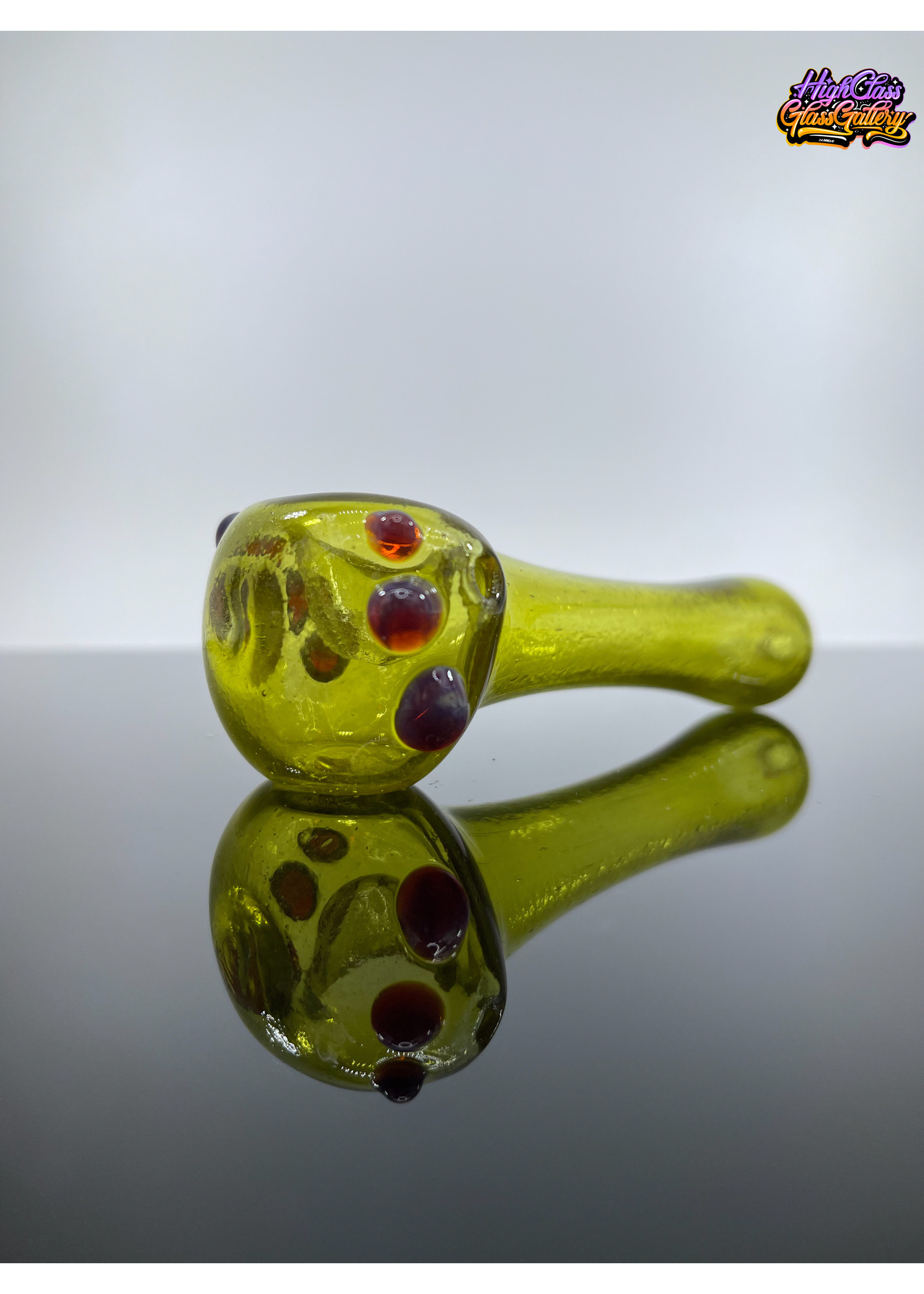 Artist Ottman Glass Custom Color Spoon
