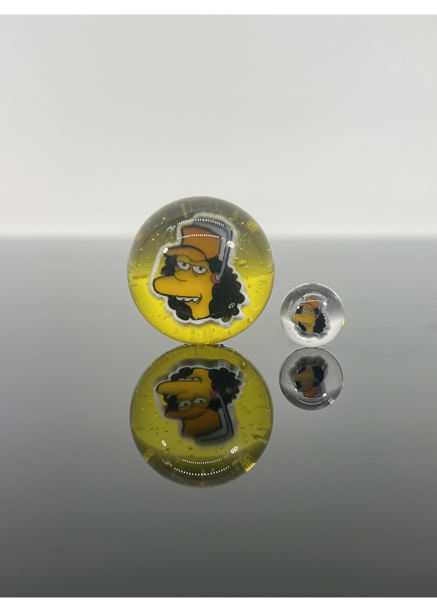 Artist Keys Glass Millie Marble & Pearl Set