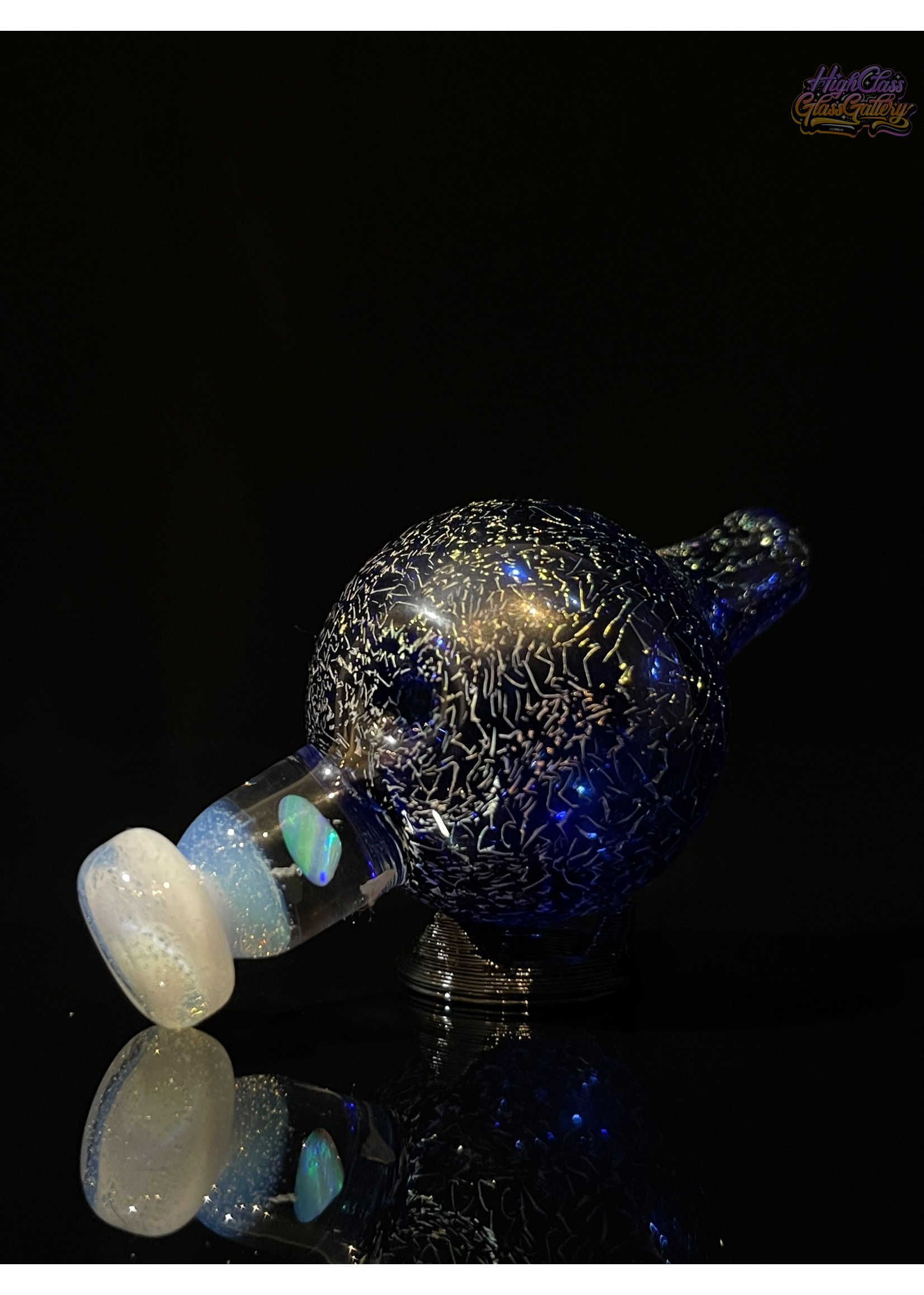 Artist Wise Guy Glass Dichro Bubble Cap